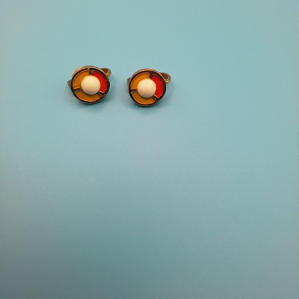 Trifari Clip On Earrings